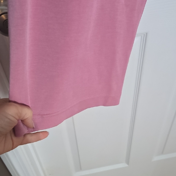 Athleta Dusty Pink Relaxed Athletic Pants Pockets 1X - Picture 6 of 9